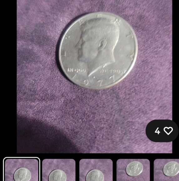 1971 Kennedy Half Dollar Coin - Picture 1 of 1